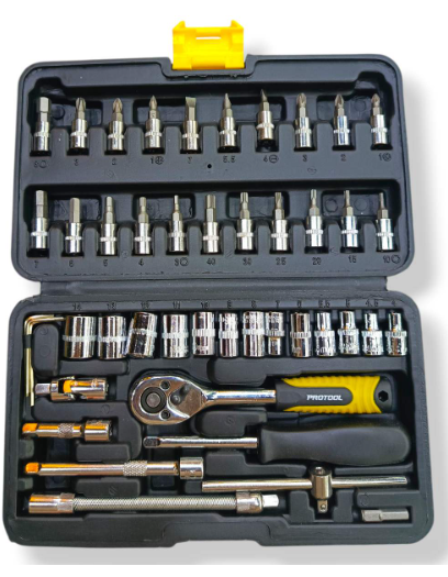 JUEGO DE RACHES 46 PIEZAS (p)